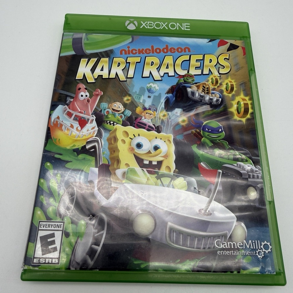 Nickelodeon Kart Racers Xbox One SpongeBob TMNT Racing Game